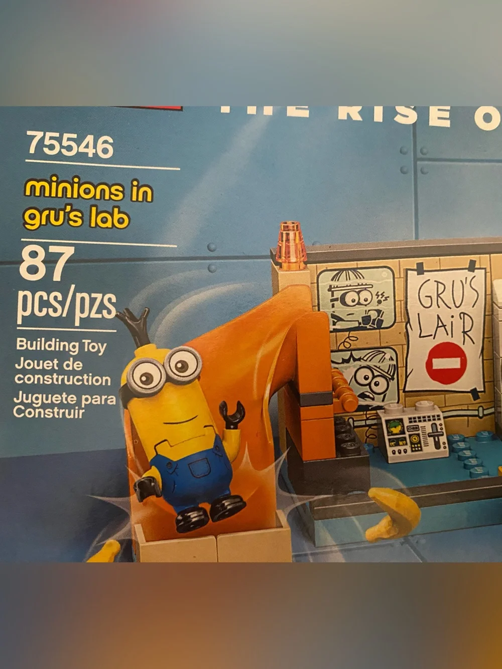 Lego Minions The Rise of Gru Building Set - Blue, Yellow, Orange, Red new in box
